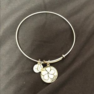 Alex and Ani silver bracelet Friend